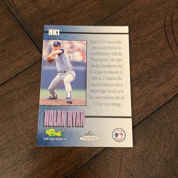 Nolan Ryan and Hank Aaron Hallmark Baseball Collector Series Ornaments - Picture 11 of 11